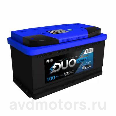 DUOP1003L — Аккумулятор 100 DUO POWER